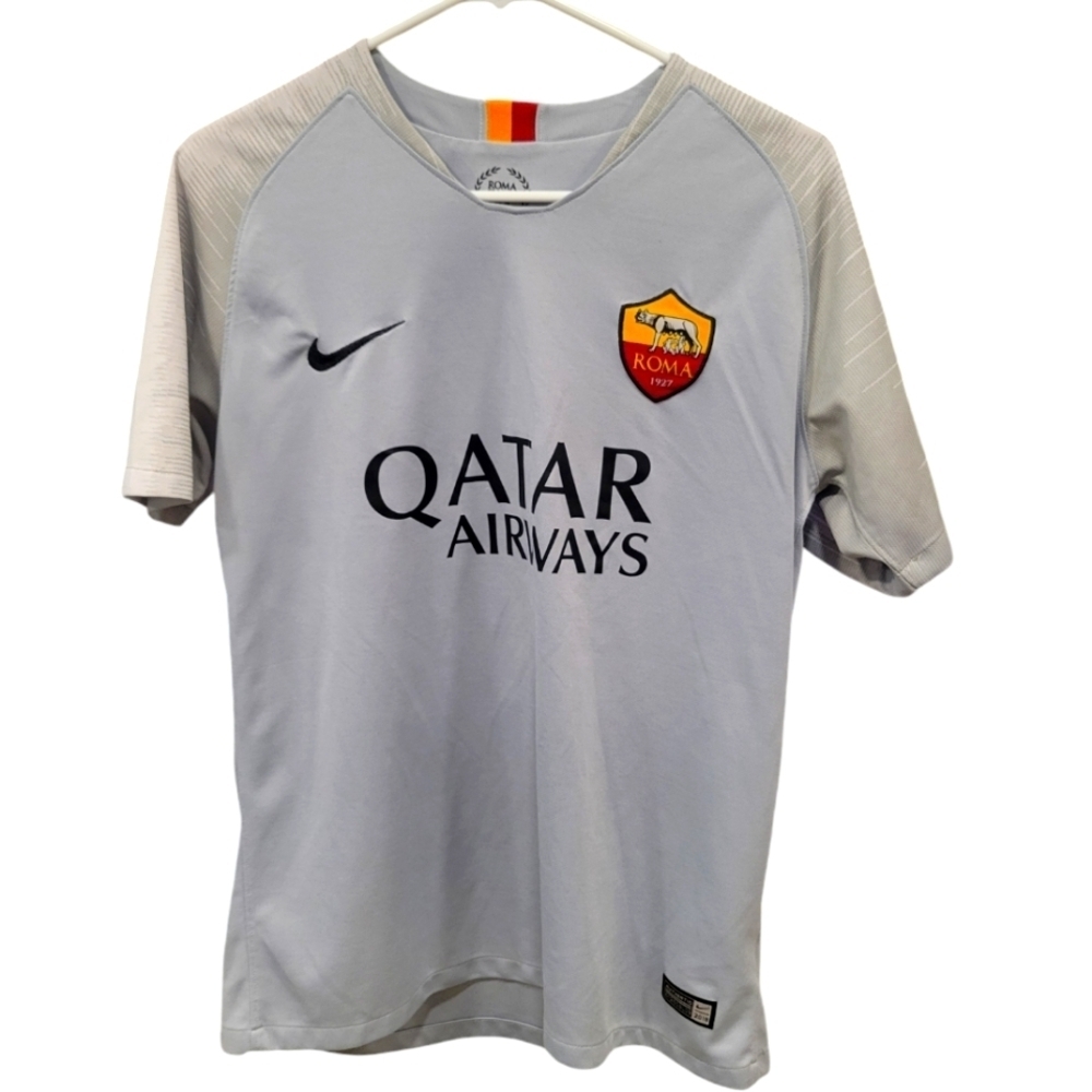 ROMA 2018 2019 AWAY FOOTBALL SHIRT SOCCER JERSEY NIKE Men's Small.